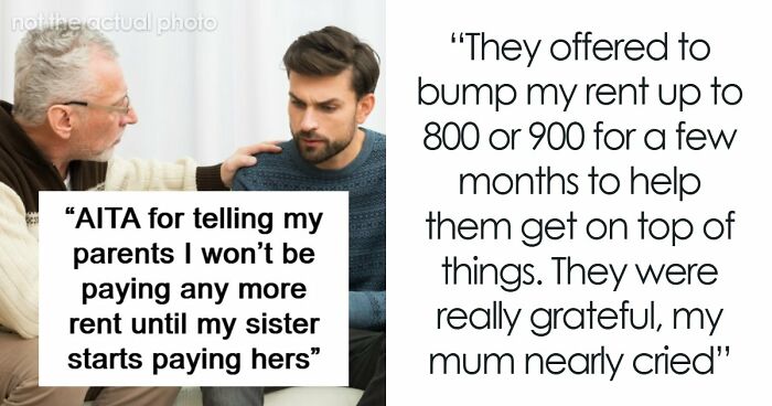 Parents Only Ask One Of Their Kids For Rent, Can’t Believe The Reaction: “Not My Problem To Solve”