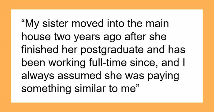 Parents Only Ask One Of Their Kids For Rent, Can’t Believe The Reaction: “Not My Problem To Solve”