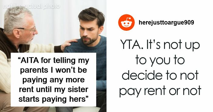 Parents Only Ask One Of Their Kids For Rent, Can’t Believe The Reaction: “Not My Problem To Solve”