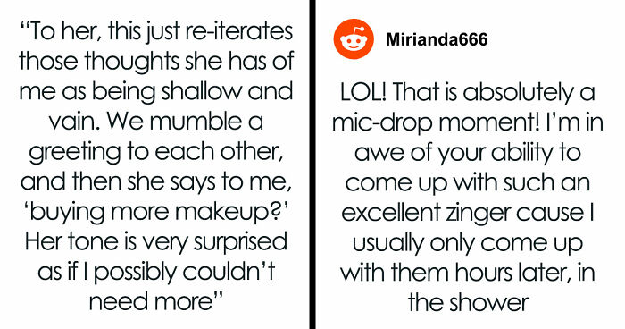 Woman Overhears MIL Called Her A Hussy For Loving Makeup, Flips The Script On Her Completely
