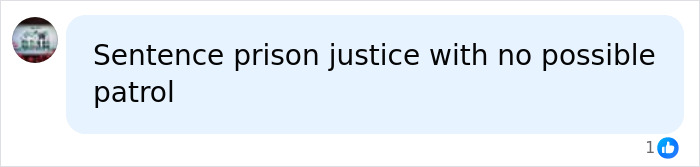 Comment on prison sentence and justice after baby's passing