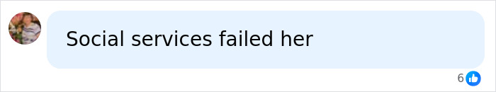 Comment blaming social services for failure in mom and baby case