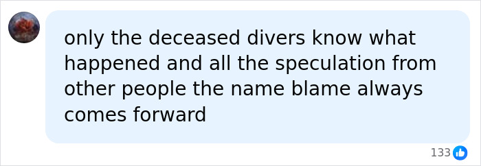 Comment mentioning only deceased divers know what happened in Maldives cave dive Comment mentioning only deceased divers know what happened in Maldives cave dive