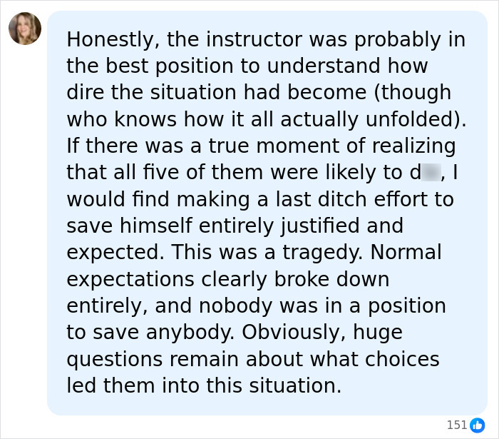 Text comment discussing tragedy in Maldives cave dive mystery situation Text comment discussing tragedy in Maldives cave dive mystery situation