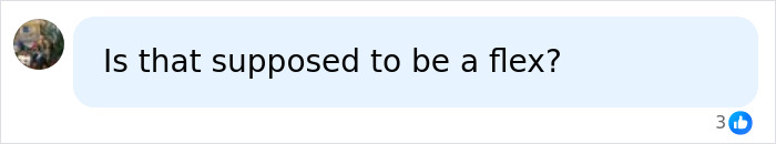 Comment questioning if lip filler effect is meant to be a flex