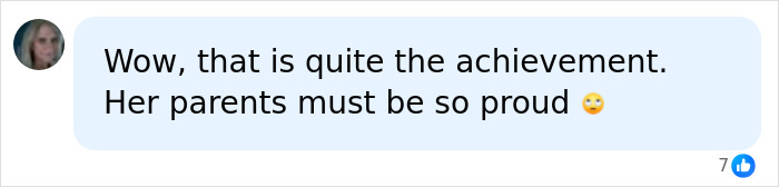 Comment sarcastically noting parents' reaction to lip filler results