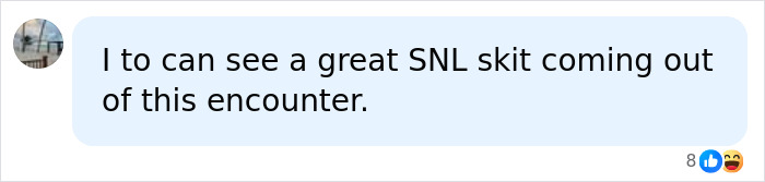 Comment predicting an SNL skit about manspreading controversy