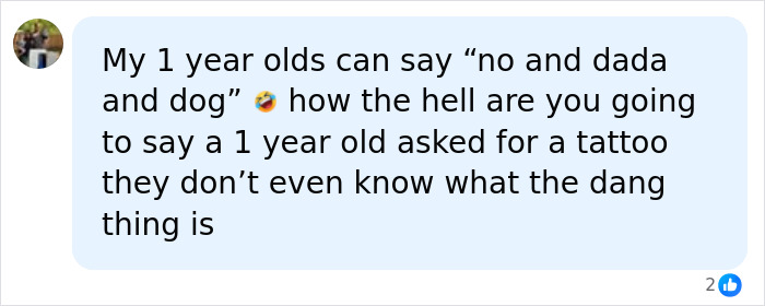 Woman Gives Ridiculous Justification After She's Arrested For Tattooing 1-Year-Old