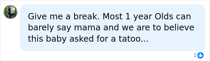 Woman Gives Ridiculous Justification After She's Arrested For Tattooing 1-Year-Old