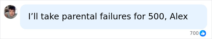 Comment highlighting parental failures related to Mackenzie Shirilla's crash response