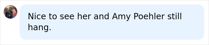 Comment noting Tina Fey and Amy Poehler friendship in controversy
