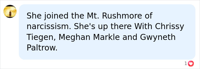 A text message, likely part of an interview, mentioning Blake Lively, Chrissy Teigen, Meghan Markle, and Gwyneth Paltrow, fearing being blacklisted.