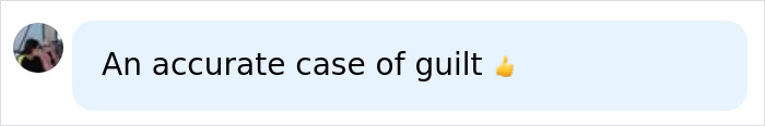 Comment about guilt in context of Pam Bondi cancer diagnosis
