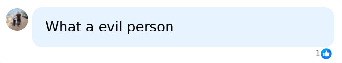 Comment describing Chris Watts as an evil person