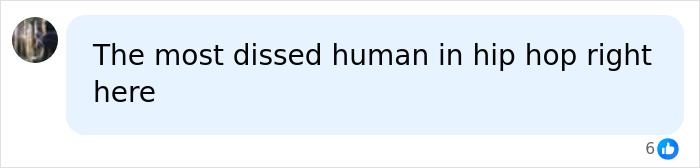 A chat bubble reads: The most dissed human in hip hop right here. Relates to Eminem ex-wife discussions.