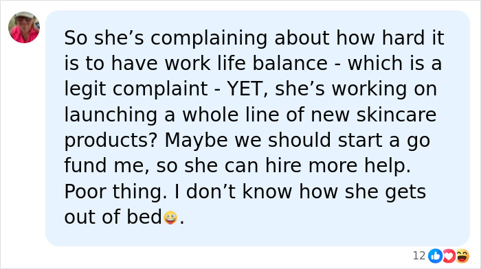 Comment on Scarlett Johansson's work life balance and skincare line Comment on Scarlett Johansson's work life balance and skincare line