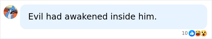 Comment about evil awakening in 22 year-old college grad case