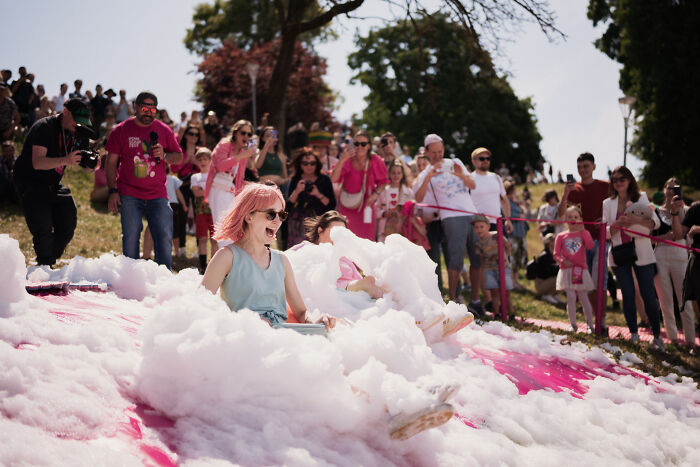 Iconic Pink Soup Inspires Capital Of Lithuania To Start A Tradition Of Coloring The City In Pink Iconic Pink Soup Inspires Capital Of Lithuania To Start A Tradition Of Coloring The City In Pink