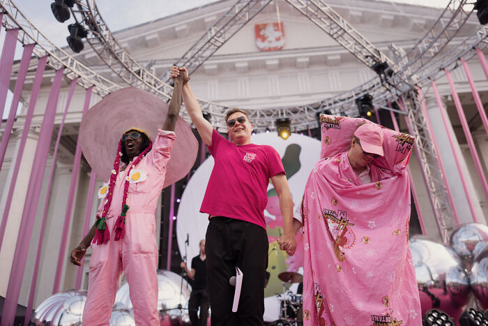 Iconic Pink Soup Inspires Capital Of Lithuania To Start A Tradition Of Coloring The City In Pink Iconic Pink Soup Inspires Capital Of Lithuania To Start A Tradition Of Coloring The City In Pink