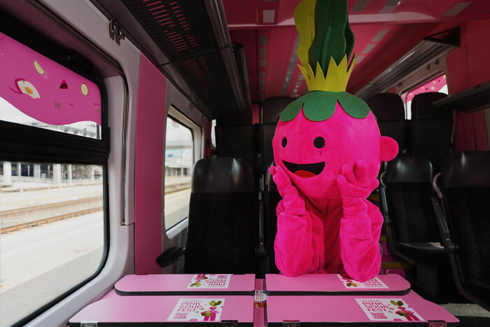 Iconic Pink Soup Inspires Capital Of Lithuania To Start A Tradition Of Coloring The City In Pink Iconic Pink Soup Inspires Capital Of Lithuania To Start A Tradition Of Coloring The City In Pink