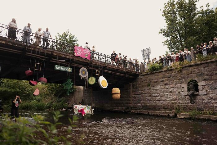 Iconic Pink Soup Inspires Capital Of Lithuania To Start A Tradition Of Coloring The City In Pink Iconic Pink Soup Inspires Capital Of Lithuania To Start A Tradition Of Coloring The City In Pink