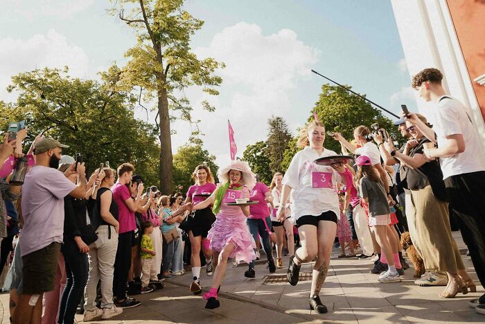 Iconic Pink Soup Inspires Capital Of Lithuania To Start A Tradition Of Coloring The City In Pink Iconic Pink Soup Inspires Capital Of Lithuania To Start A Tradition Of Coloring The City In Pink