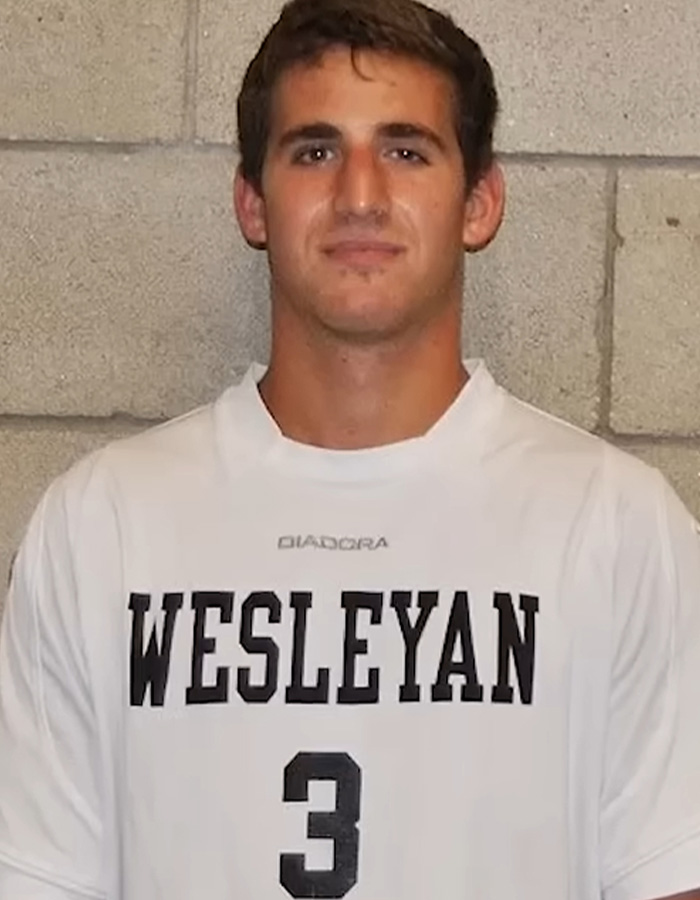Young man in Wesleyan shirt, related to Princeton student crime case Young man in Wesleyan shirt, related to Princeton student crime case