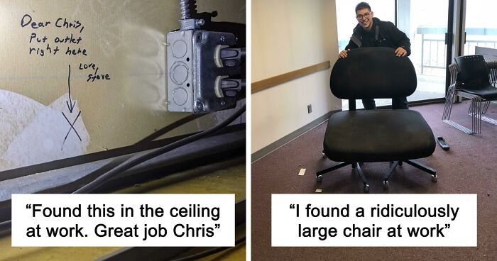 66 Of The Most Interesting And Weird Things People Found At Work