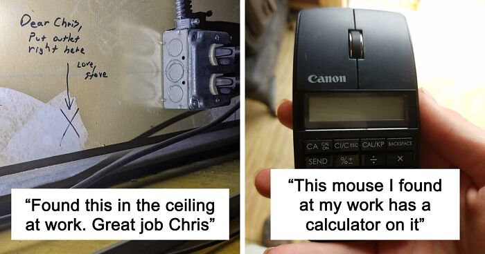 66 Of The Most Interesting And Weird Things People Found At Work