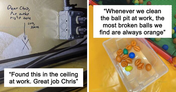 66 Of The Most Interesting And Weird Things People Found At Work