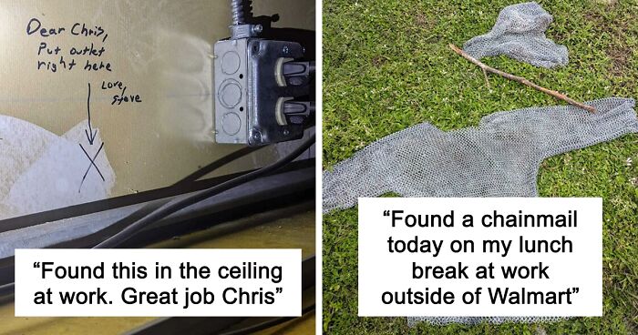 66 Of The Most Interesting And Weird Things People Found At Work