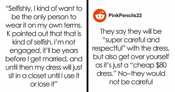Woman Refuses To Lend Her Dream Wedding Dress For Friend’s Fantasy Photoshoot, Drama Explodes