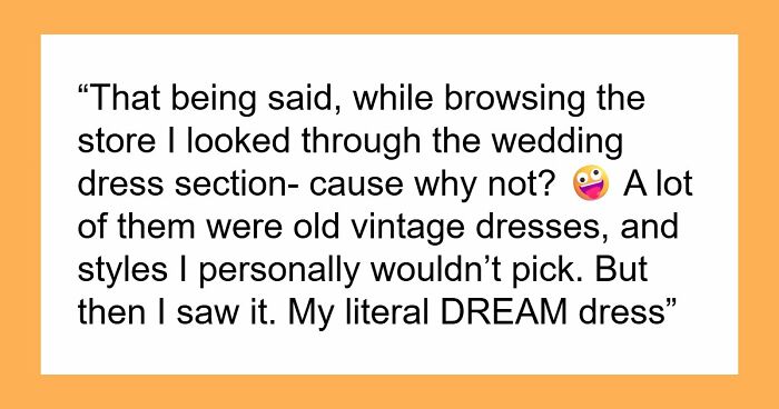 Woman Refuses To Lend Her Dream Wedding Dress For Friend’s Fantasy Photoshoot, Drama Explodes