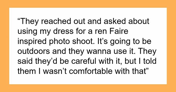 Woman Refuses To Lend Her Dream Wedding Dress For Friend’s Fantasy Photoshoot, Drama Explodes
