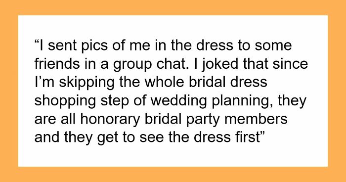 Woman Refuses To Lend Her Dream Wedding Dress For Friend’s Fantasy Photoshoot, Drama Explodes