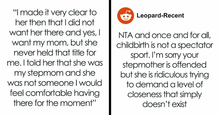 Overbearing Stepmom Insists On Being In Woman’s Delivery Room, Starts A Feud When Turned Down