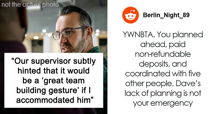 Man Refuses To Be The Solution To Coworker’s Emergency Due To Lack Of Planning, Feels Pressure At Work