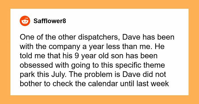 Man Refuses To Be The Solution To Coworker’s Emergency Due To Lack Of Planning, Feels Pressure At Work
