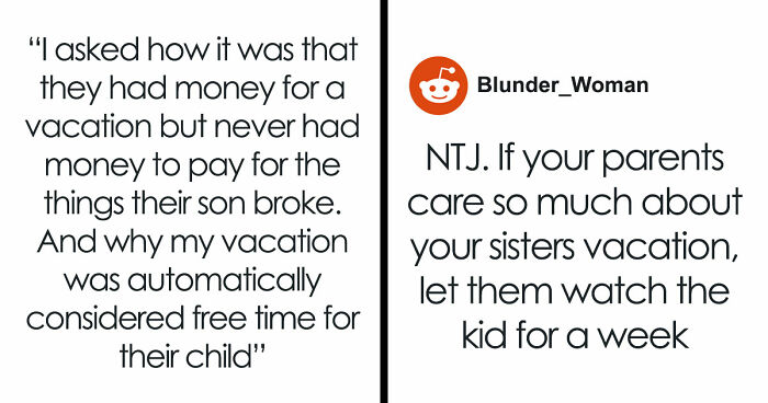Sis Goes On Vacay While Deep In Debt To Her Brother, Then Calls Him Selfish For Refusing To Babysit