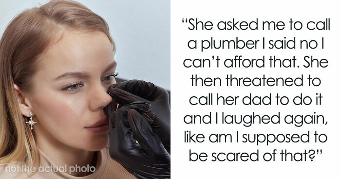 Guy Opens Sink’s Plumbing To Find GF’s Nose Piercing, Finally Snaps After The 6th Time