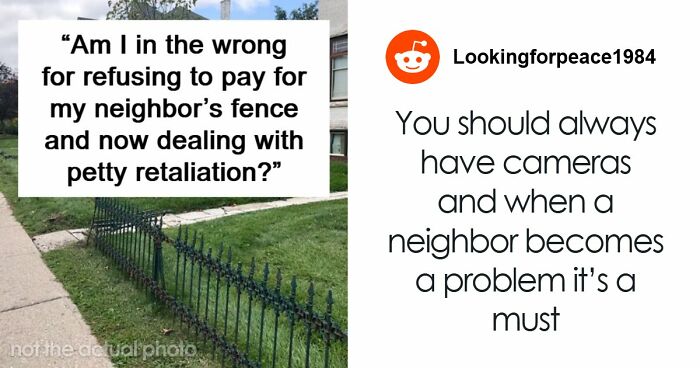 Man Shocked By How Neighbors React To Him Refusing To Pay For Their Fence