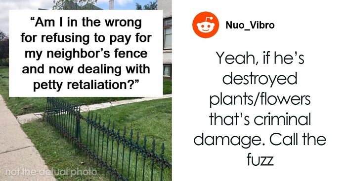 Man Shocked By How Neighbors React To Him Refusing To Pay For Their Fence