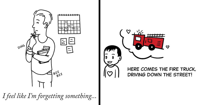 Artist’s 25 Lighthearted Comics That Sum Up The Joys And Frustrations Of Adults With Children (New Pics)