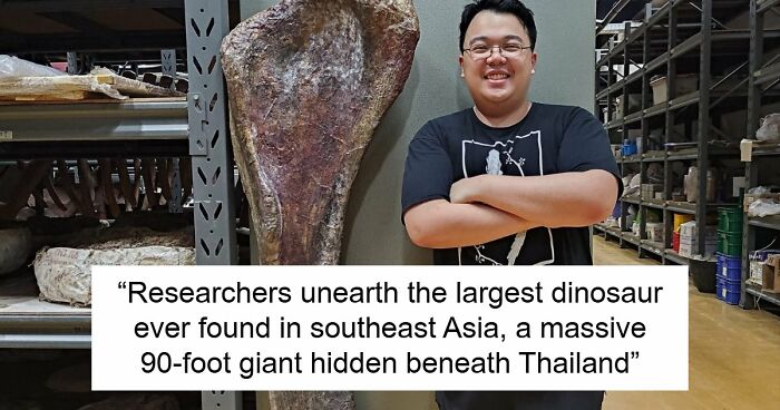 Giant Dinosaur Skeleton Found In Thailand, The Nagatitan, May Be The Largest Dinosaur Of The Region