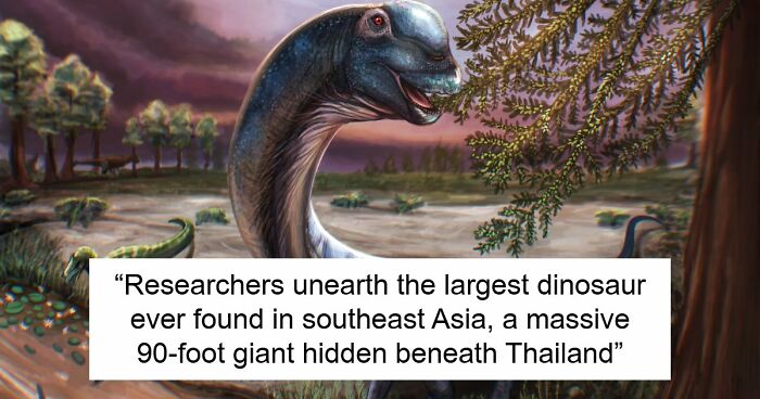 Giant Dinosaur Skeleton Found In Thailand, The Nagatitan, May Be The Largest Dinosaur Of The Region
