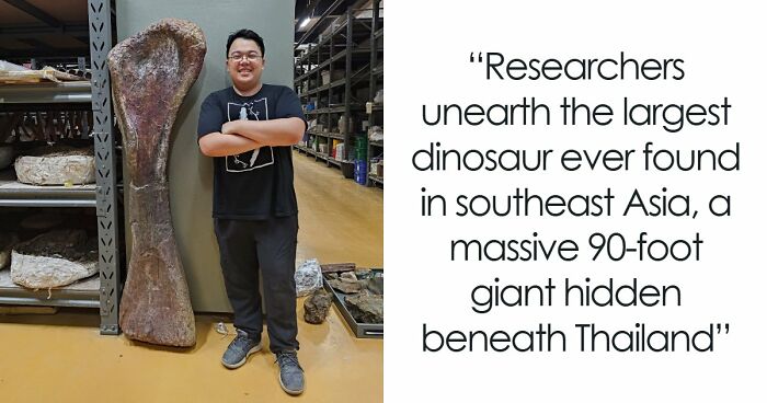 Giant Dinosaur Skeleton Found In Thailand, The Nagatitan, May Be The Largest Dinosaur Of The Region