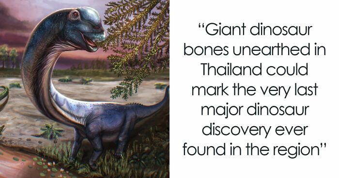 Giant Dinosaur Skeleton Found In Thailand, The Nagatitan, May Be The Largest Dinosaur Of The Region