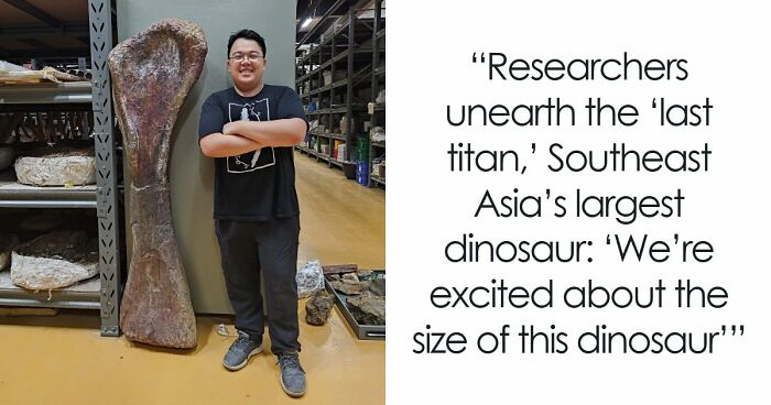 Giant Dinosaur Skeleton Found In Thailand, The Nagatitan, May Be The Largest Dinosaur Of The Region