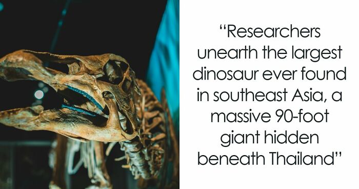 Giant Dinosaur Skeleton Found In Thailand, The Nagatitan, May Be The Largest Dinosaur Of The Region