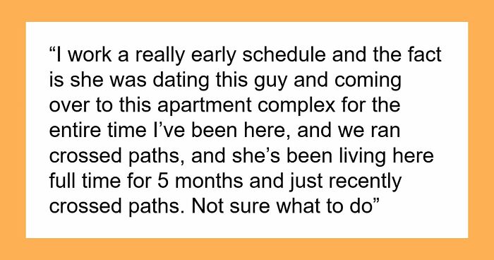 Ex-Wife Enforces Old Restraining Order After Moving Into Guy’s Building, Puts His Home At Risk